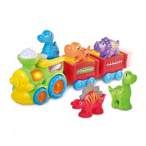 Hap-P-Kid Little Learner Musical Dino Train Set | 12 months+